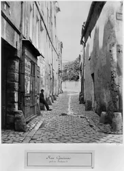 Rue Gracieuse, da rue Daubenton, Paris, 1858-78